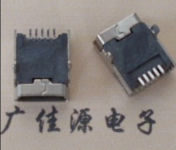 临沂mini usb 5p接口 迷你 卧式插座 端子贴片 接插件
