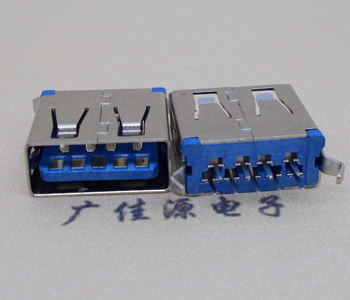 临沂USB 2.0接口USB10.0母座180度直边/弯脚