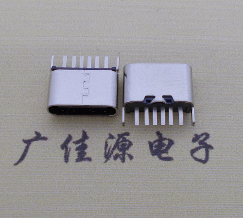 临沂直立式type-c6p立插母座加长脚2.0