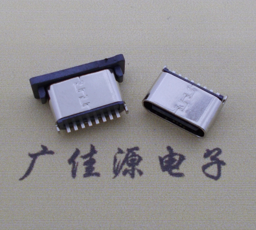 临沂连接器TYPE-C8P母座直立式插座H=5.0mm