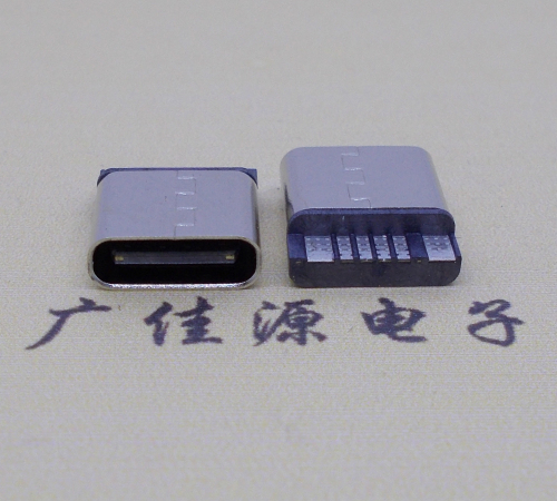 临沂Type-C6P母座短体焊线连接器