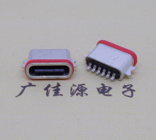 临沂沉板0.8mm防水type-c6p贴板母座