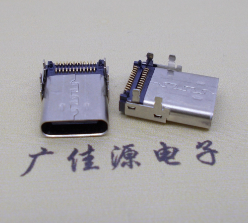 临沂板上型Type-C24P母座双排SMT贴片连接器