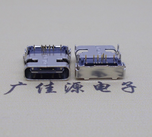 临沂 卧式usb type-c14p母座前插后贴