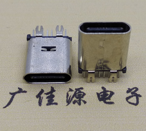 临沂直立式type-c14p母座接口 usb type-c连接器