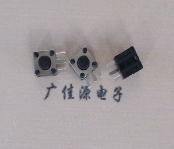 临沂4.5X4.5x3.8侧边三脚插进口弹片不锈钢按键开关