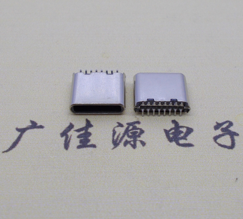 临沂侧边铆合立贴直边type-c16p公头长7.2mm