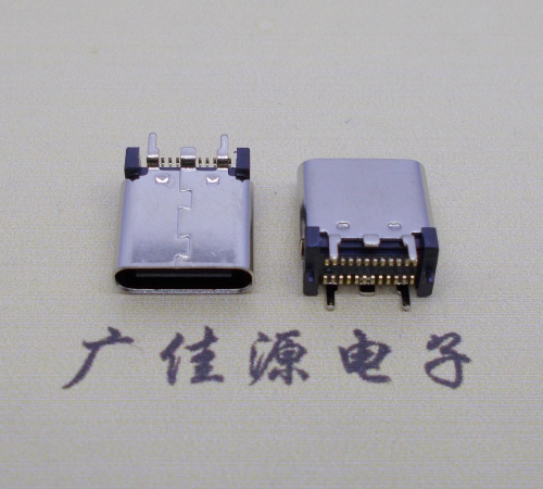 临沂立式type c24p母座立贴高8.8-9.3-10.0-10.5mm