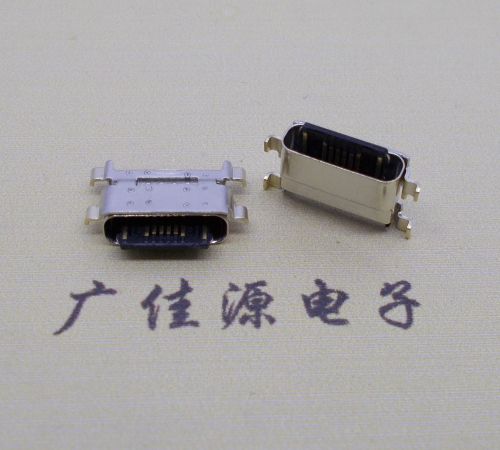 临沂 防水卧式type c16p母座沉板0.6mm