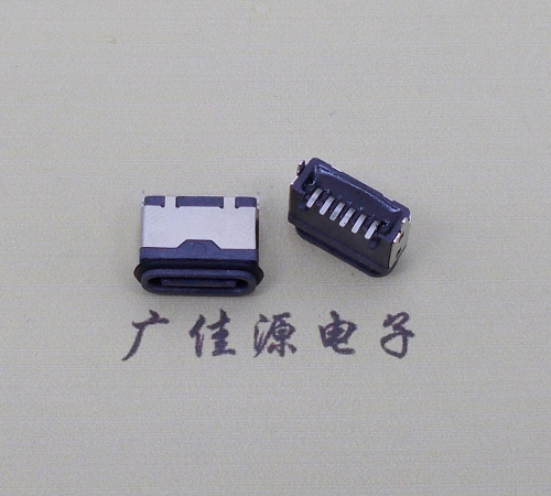临沂type c6p防水母座立式贴板SMT贴片