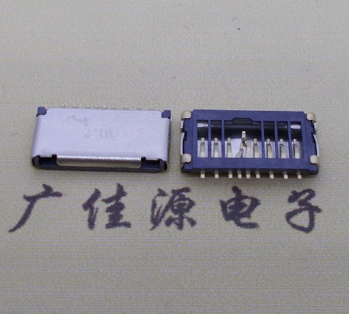 临沂 TF短体卡座 卡槽1.5侧PIN针micro检测卡座厂家直销