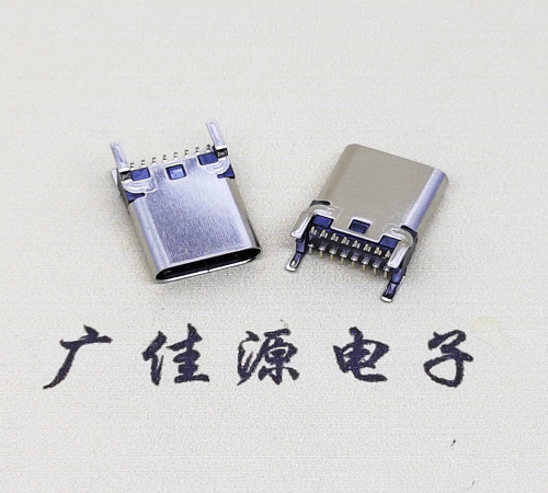 临沂USB 3.1TYPE-C16Pin立贴母头座子引脚接线正负级详解