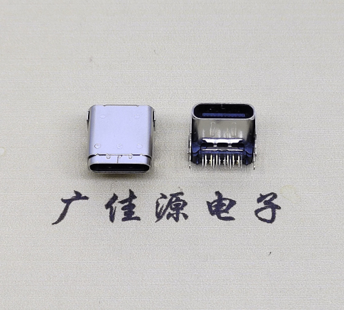 临沂type c24p板上母头 typec接口数据CL=3.4,DIP+SMT端子DIP长脚